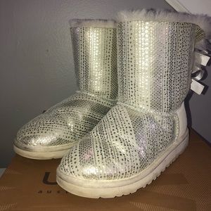 UGG Bailey Bow Holiday Boots